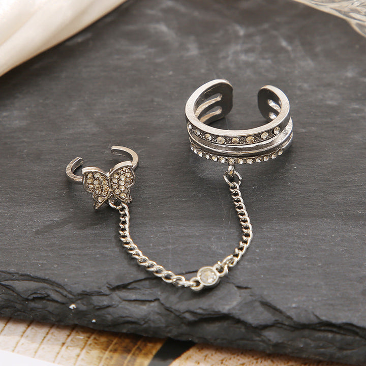 Playful ring set with butterfly elements Kalsten