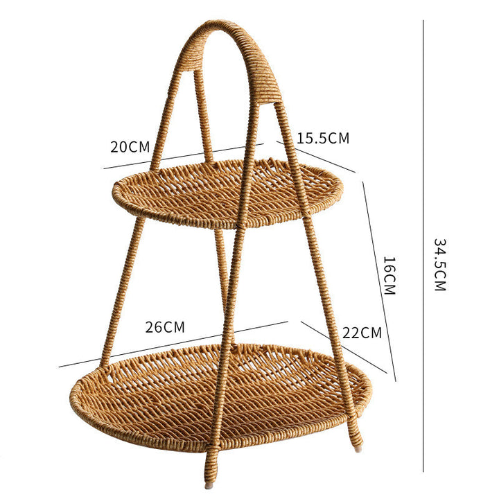 Elegant Woven Storage Basket Kalsten