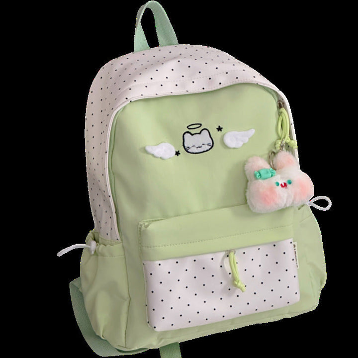 Cute Character Embroidered Backpack Kalsten