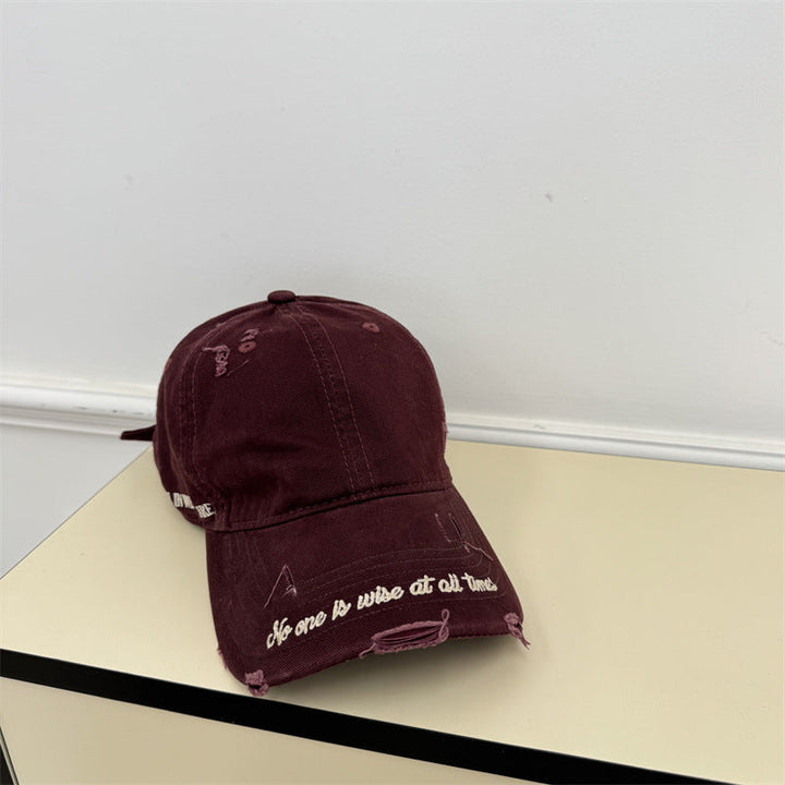 Men's Vintage Distressed Baseball Cap Kalsten