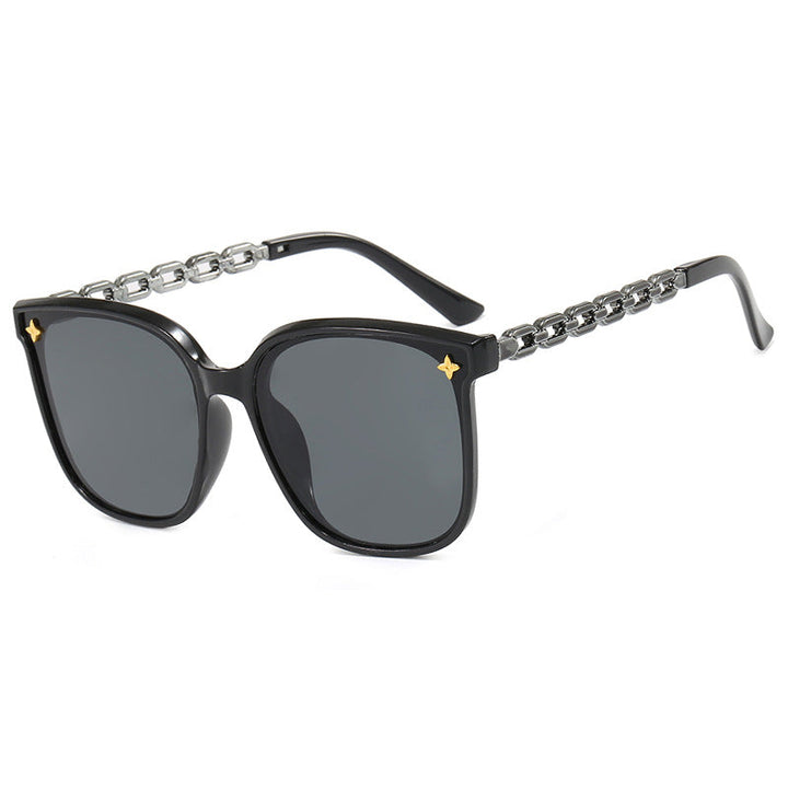 Women's fashionable sunglasses with trendy chain frame Kalsten
