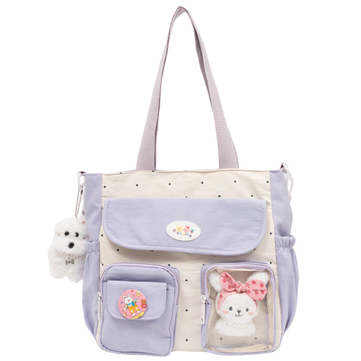 Multi-Pocket Casual Tote Bag Kalsten