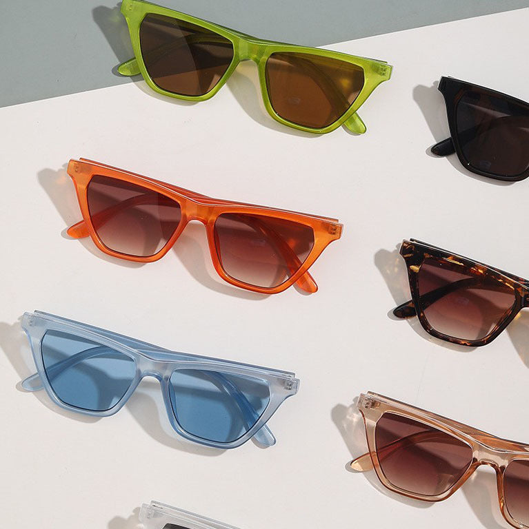 Women Cat-Eye Sunglasses with modern, translucent frame Kalsten