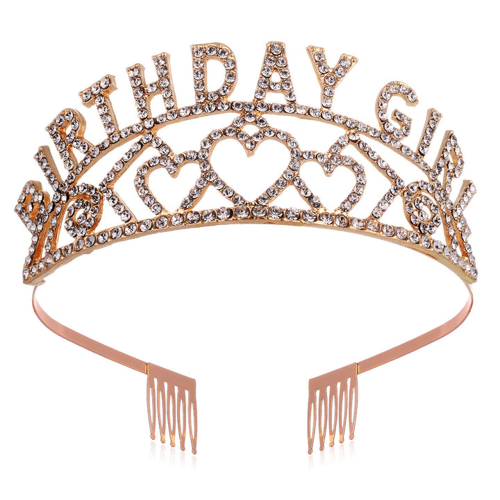 Ladies Glittering Birthday Crown Kalsten