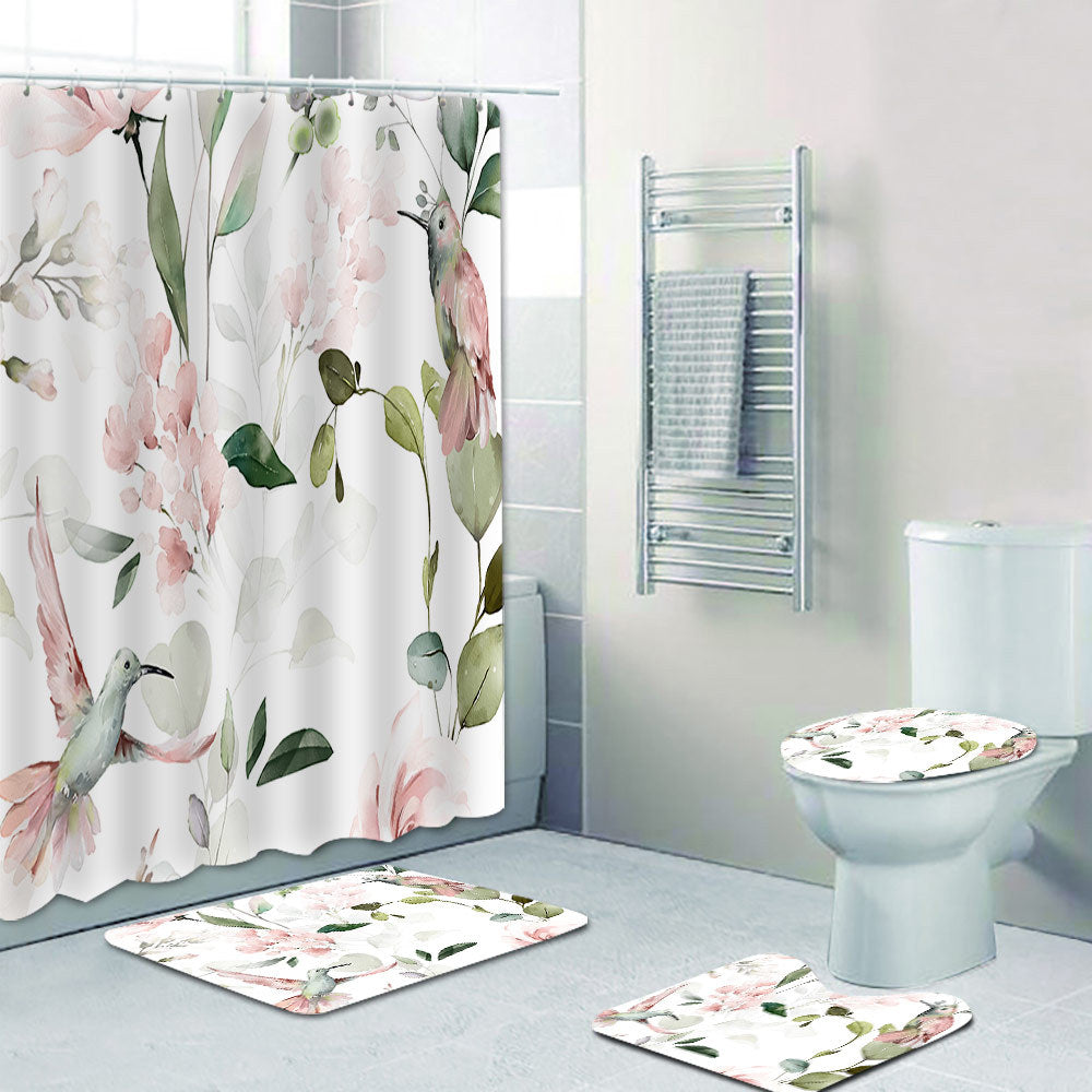 Floral Patterned Shower Curtain Kalsten