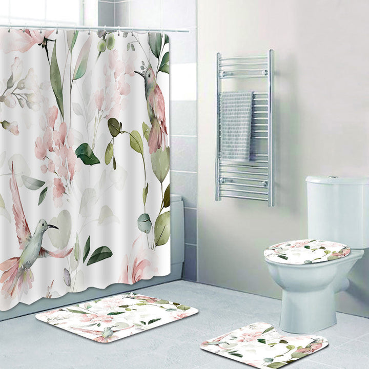 Floral Patterned Shower Curtain Kalsten