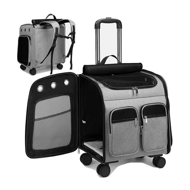 Multifunctional travel bag with practical trolley system Kalsten