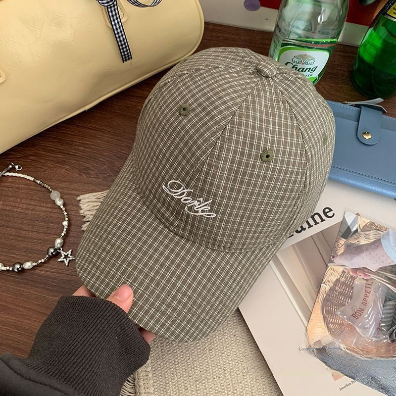 Women's Casual Checkered Baseball Cap Kalsten
