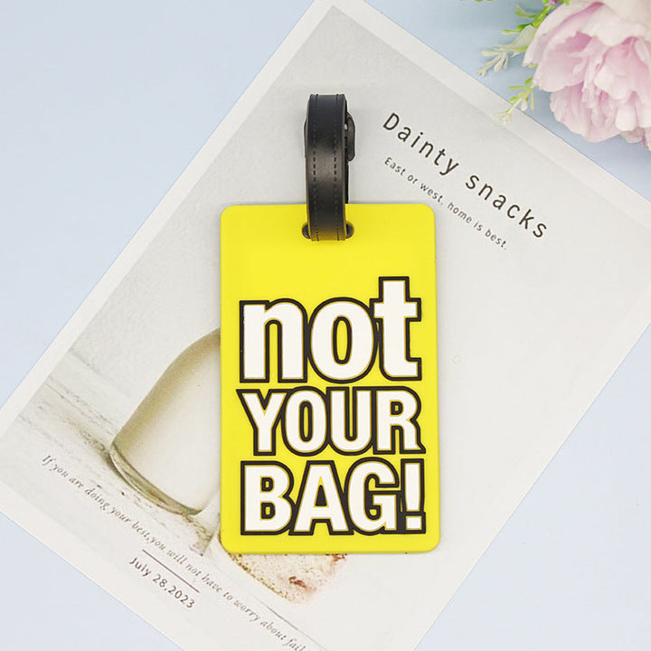 Unisex Luggage Tag with Humorous Design Kalsten