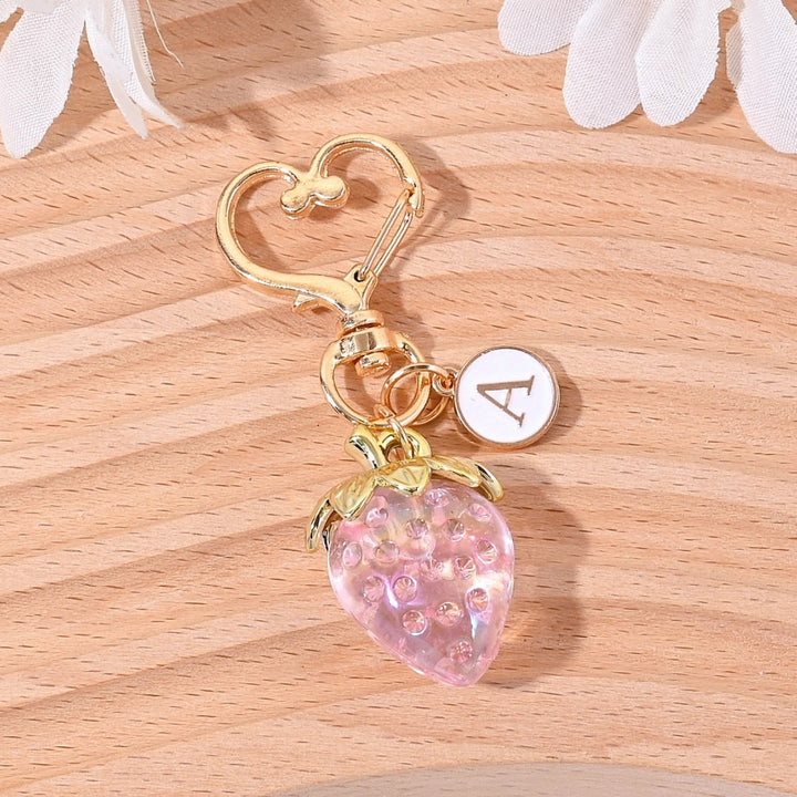 Keychain with Fruity Strawberry Design Kalsten