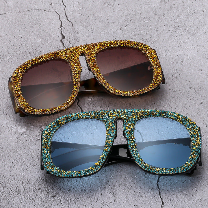 Women's eye-catching sunglasses with crystal embellishment Kalsten
