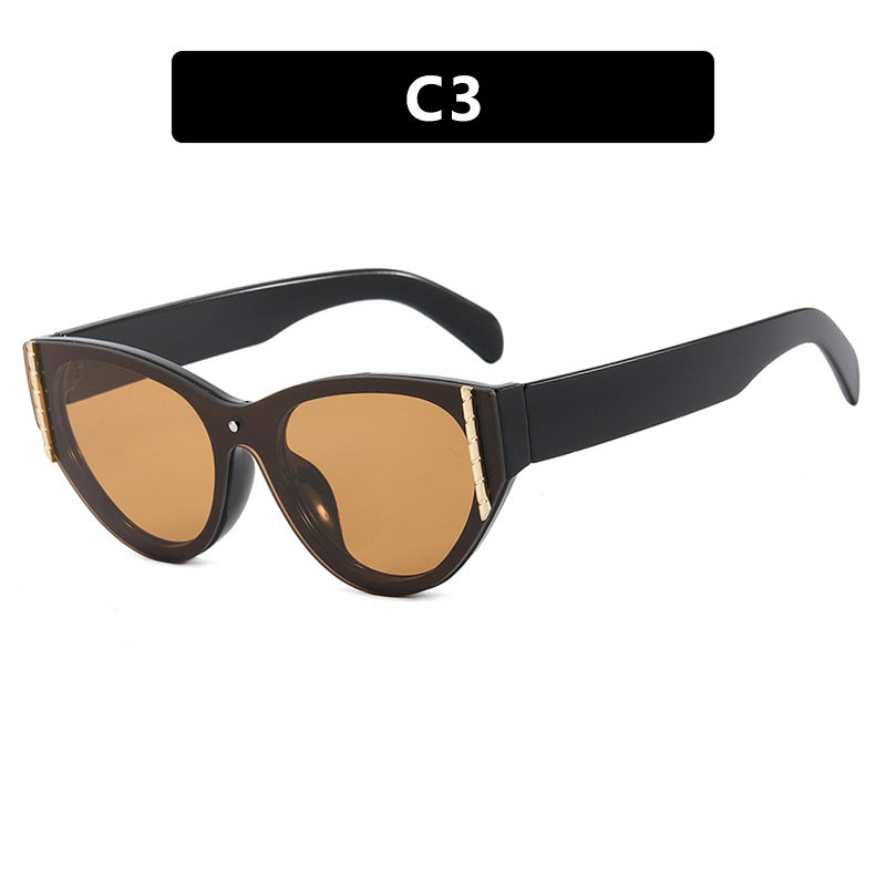 Women's trendy sunglasses with elegant cat-eye design and high-quality frame Kalsten