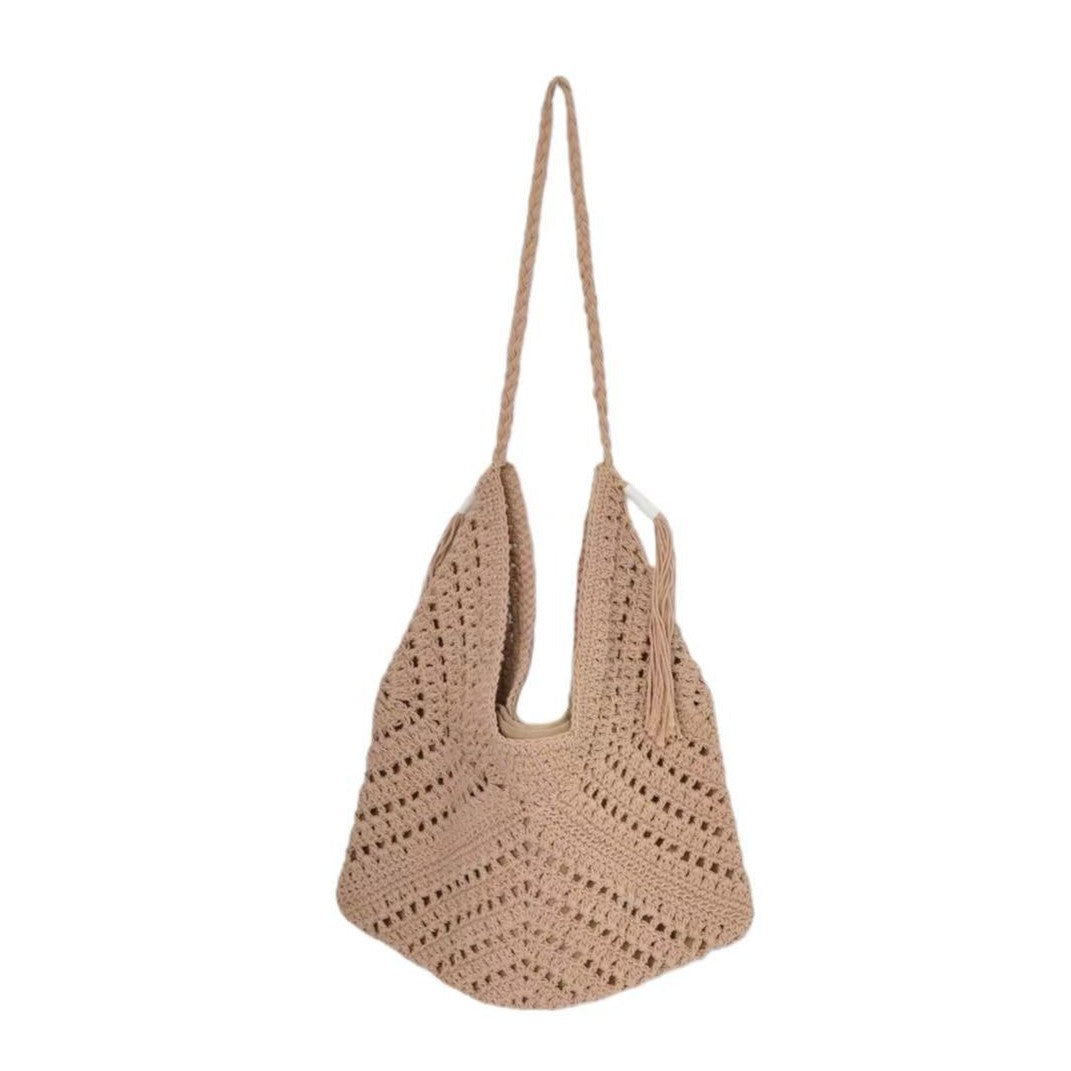 Handcrafted net tote bag Kalsten