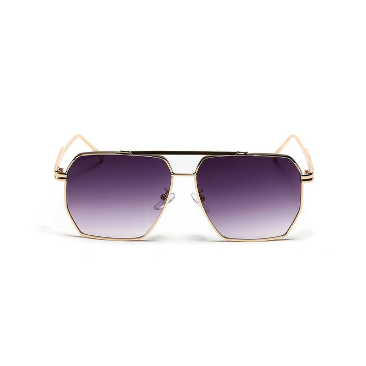 Ladies elegant hexagonal sunglasses Kalsten