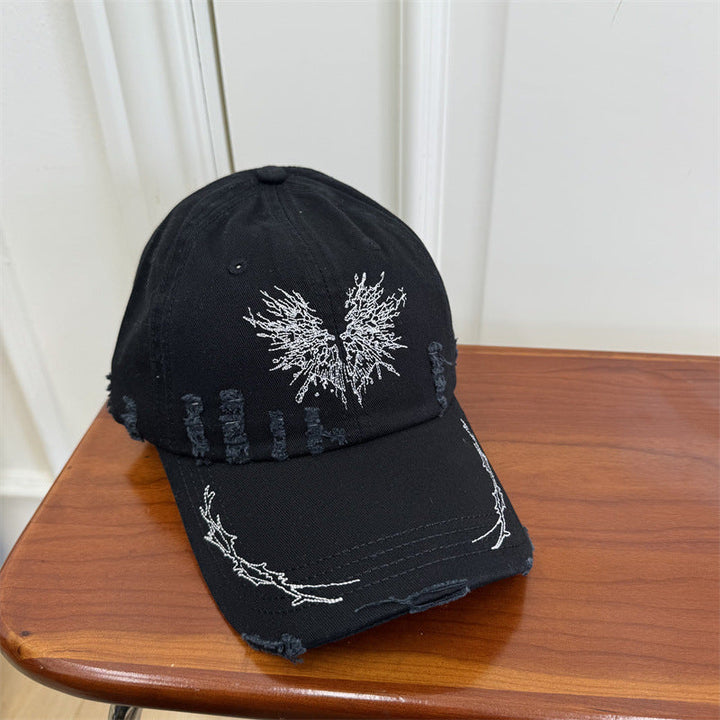 Women's Distressed Graphic Baseball Cap Kalsten