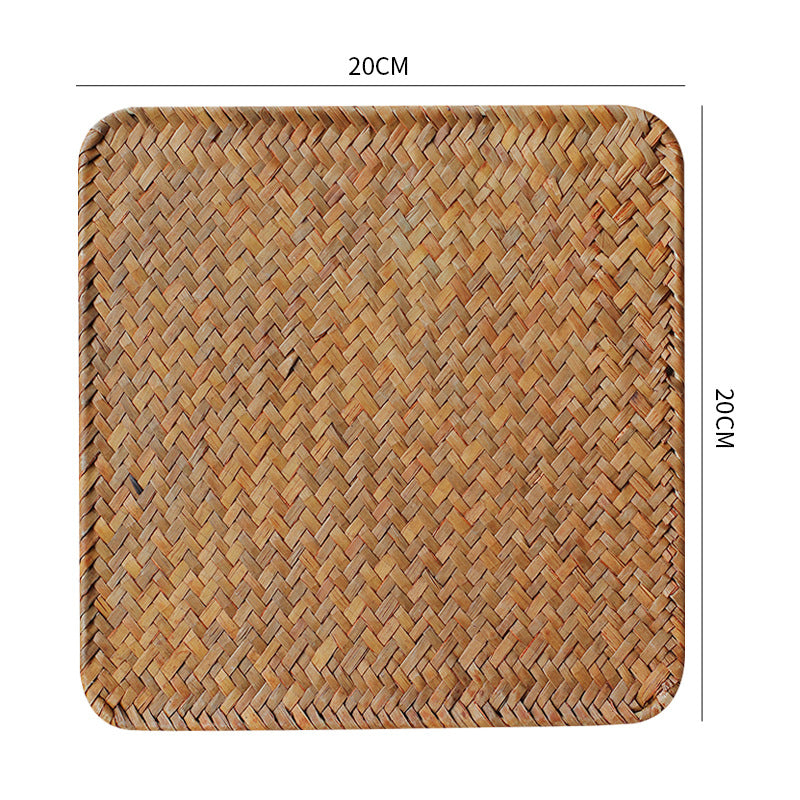 Artisan Woven Serving Tray Kalsten
