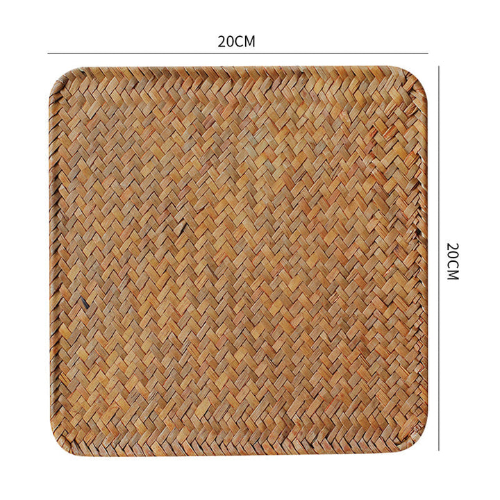 Artisan Woven Serving Tray Kalsten