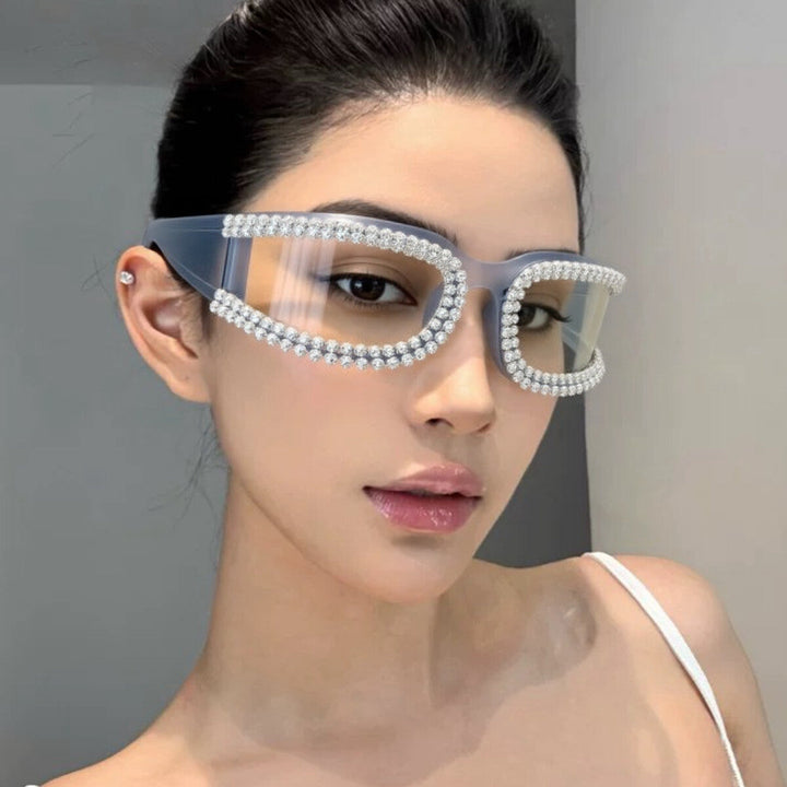 Women's fashionable and glamorous oversized sunglasses Kalsten