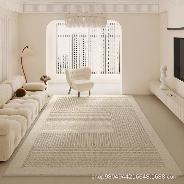 Textured Geometric Area Rug