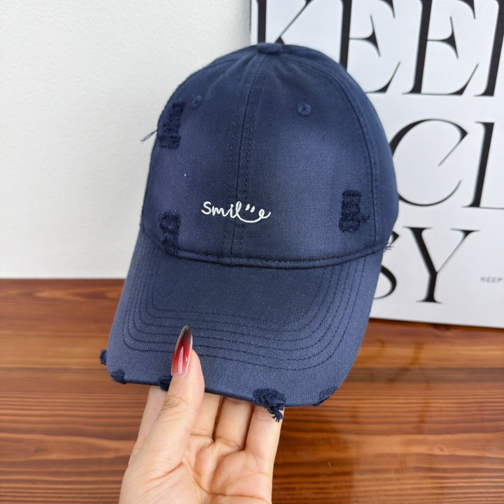 Women's Distressed Cotton Baseball Cap Kalsten 1784270843