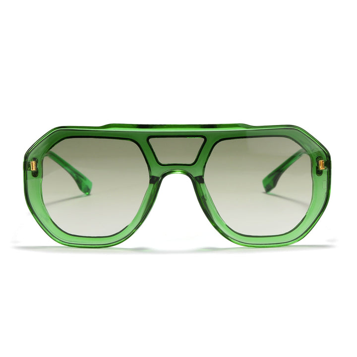 Women oversized geometric sunglasses with elegant frame Kalsten