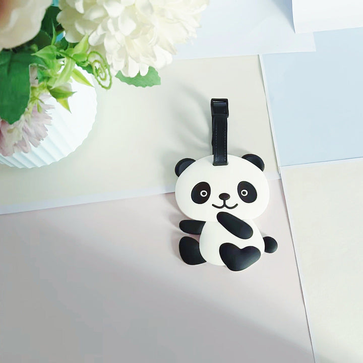 Unisex Panda-Themed Luggage Tag Kalsten