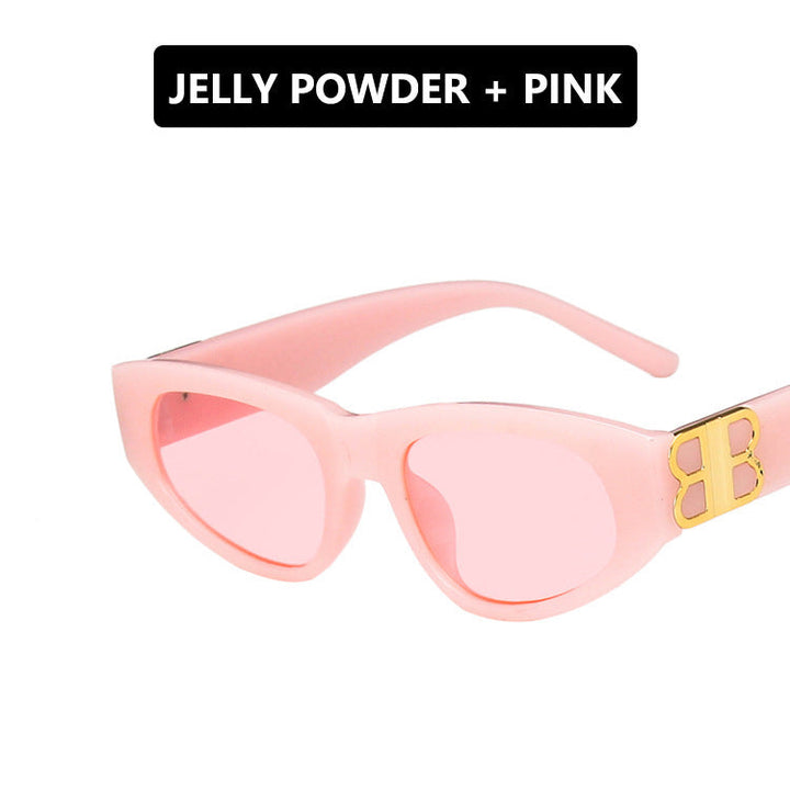 Women's fashionable cat-eye sunglasses with luxurious accents Kalsten