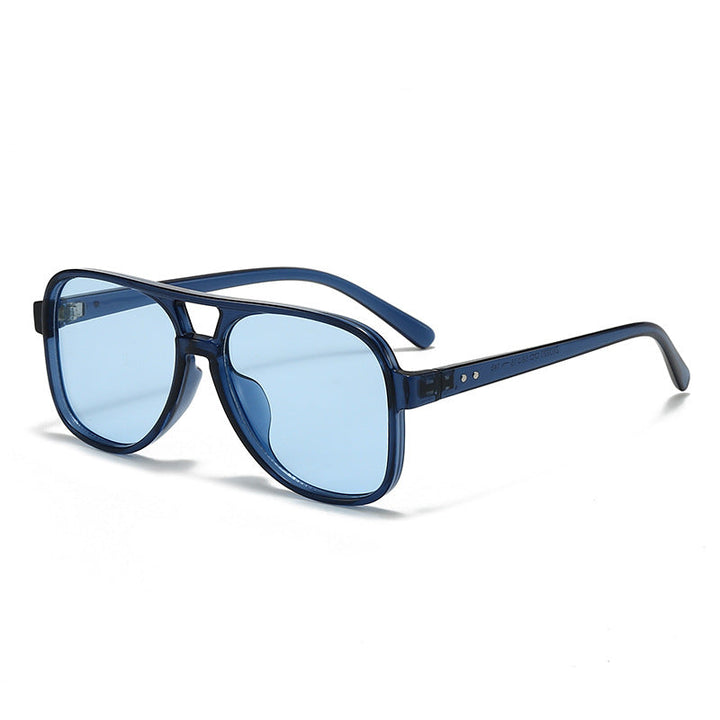 Men's Oversized Transparent Square Glasses Kalsten