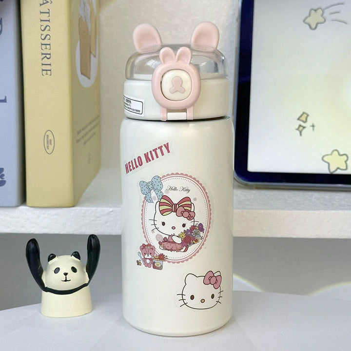 Women's insulated drinking bottle with secure flip lid and cute design Kalsten