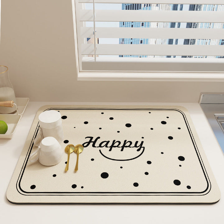 Geometric Patterned Kitchen Mat Kalsten