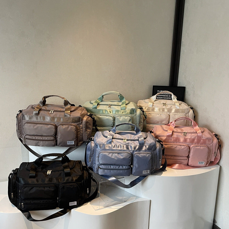 Multifunctional Travel Bag with Slanted Compartments Kalsten
