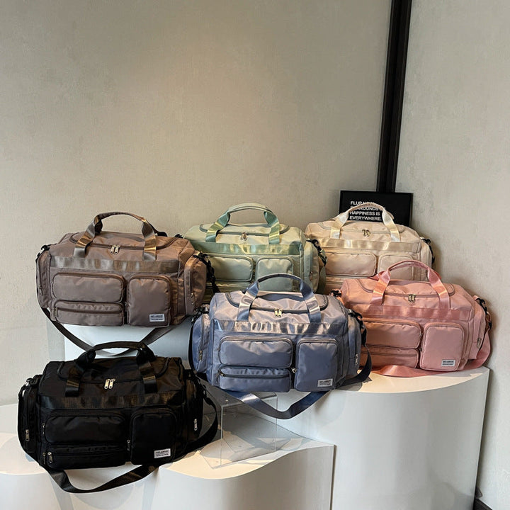Multifunctional Travel Bag with Slanted Compartments Kalsten