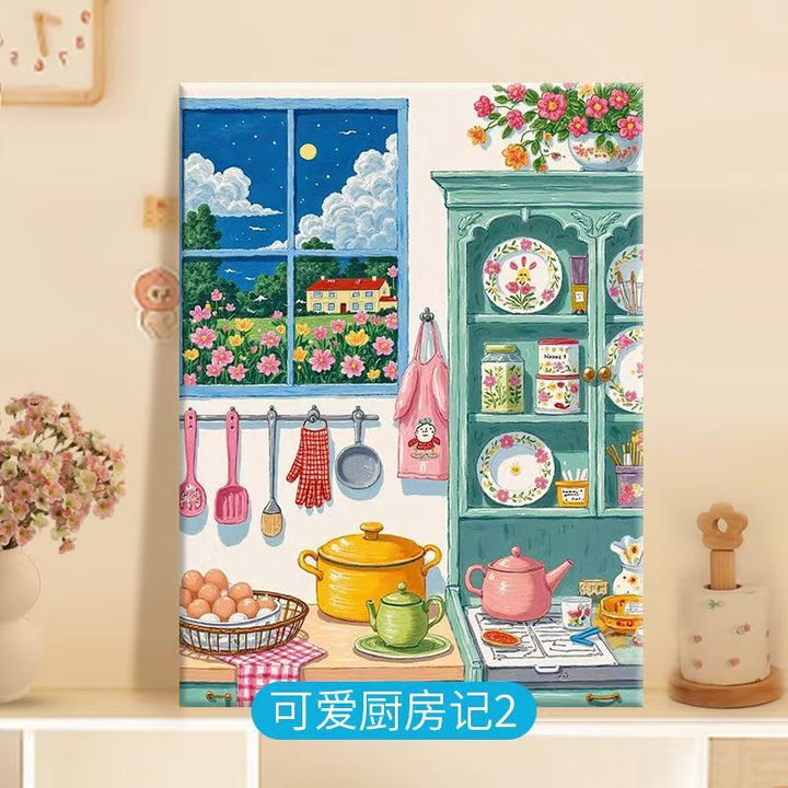 Kitchen-Themed Decorative Canvas Art Kalsten