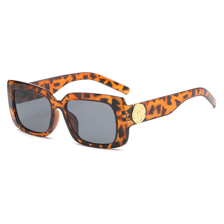 Women's Oversized Sunglasses with Luxurious Transparent Frame Kalsten