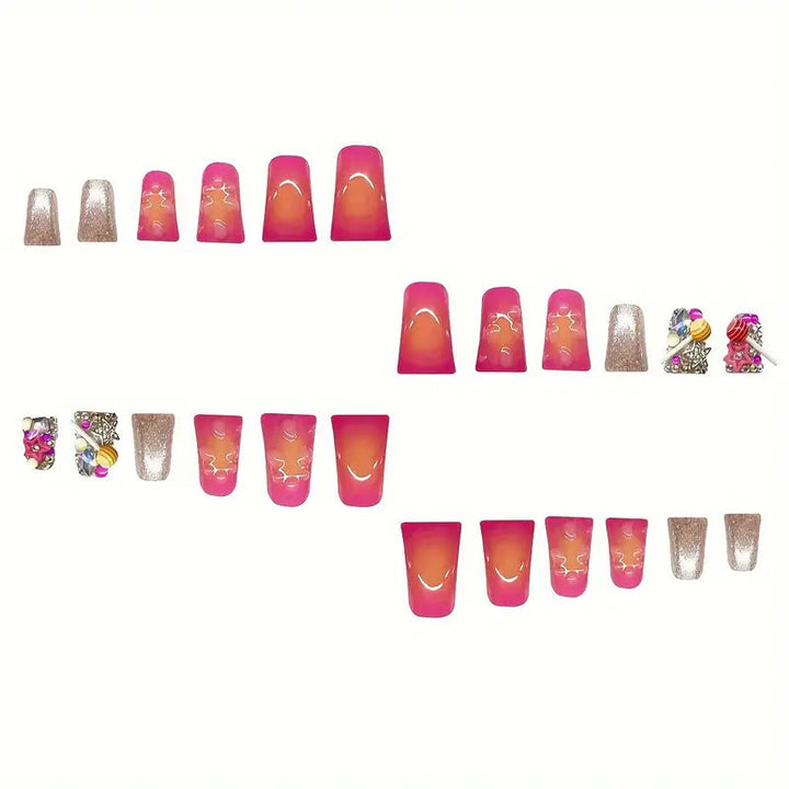 Artistic Glam Nail Extensions Kalsten