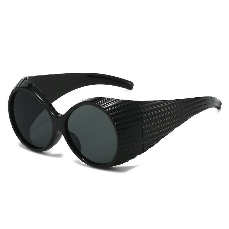 Women's extravagant sunglasses with unique wave design Kalsten