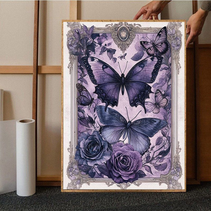 Butterfly-Themed Decorative Art Print Kalsten
