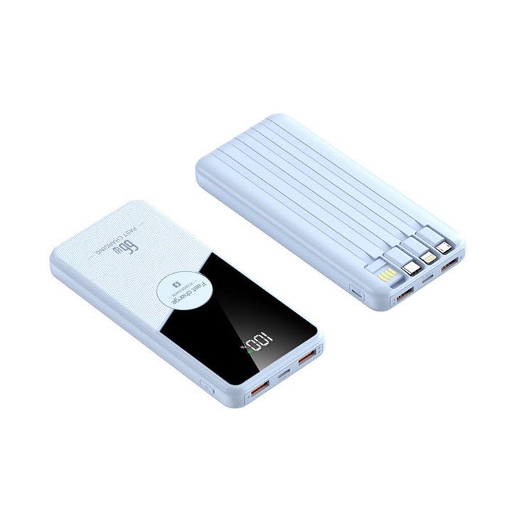 Powerbank with Integrated Digital Charging Display and Fast Charging Function Kalsten