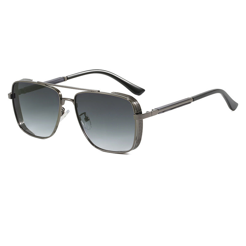 Women's fashionable square sunglasses with luxurious metal accents Kalsten