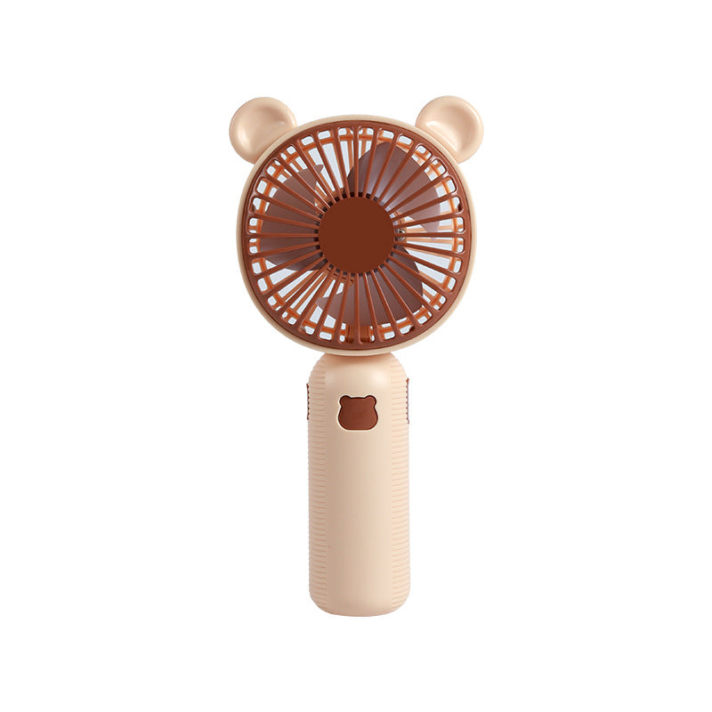 Unisex Portable Hand Fan with Cute Bear Design Kalsten