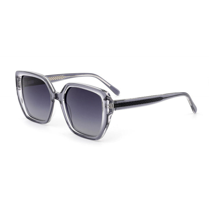Ladies large square sunglasses with innovative frame and polarized lenses Kalsten