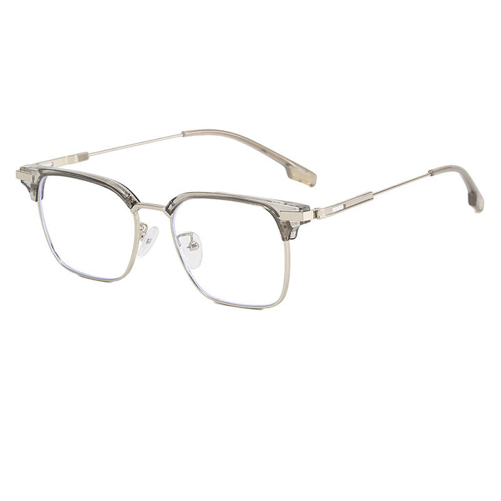 Women's square sunglasses with lightweight metal frame and wide temples Kalsten