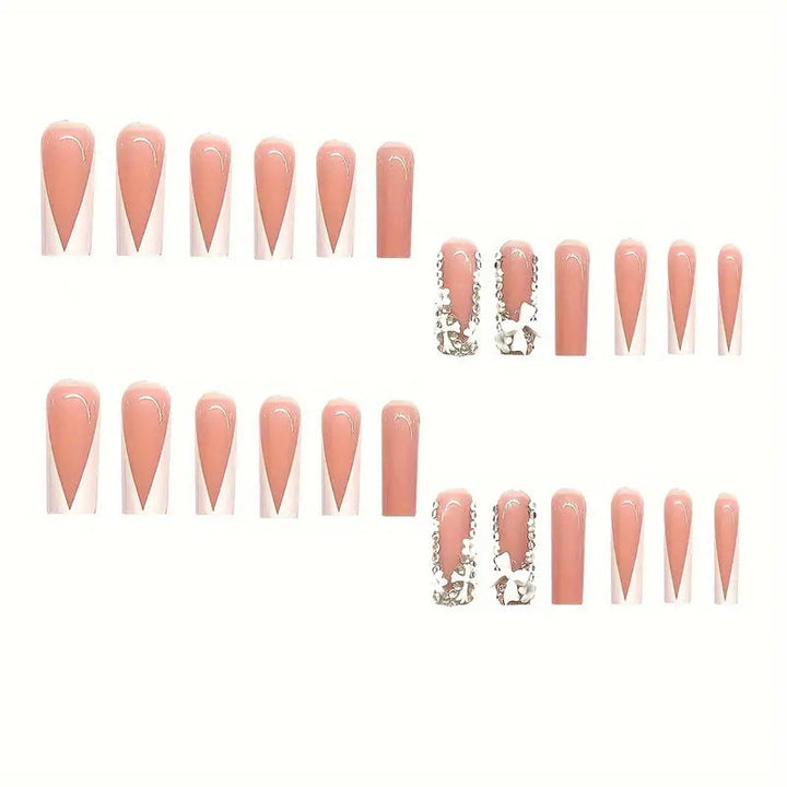 Glamorous Long Stiletto Press-On Nail Set Kalsten