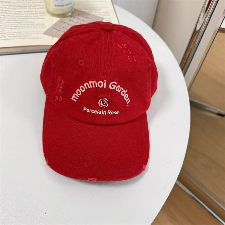 Men's Vintage-Inspired Distressed Baseball Cap Kalsten