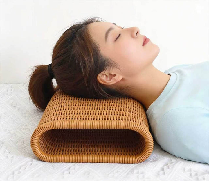 Curved Woven Storage Basket Kalsten