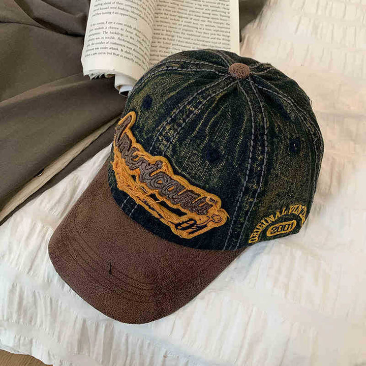 Men's Vintage Denim Baseball Cap Kalsten