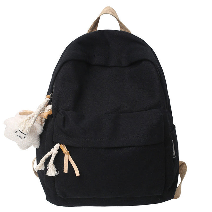 Casual Canvas School Backpack Kalsten