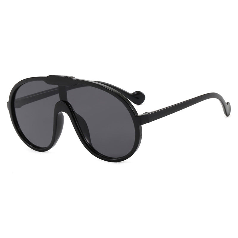 Ladies fashionable sports sunglasses in unique design with UV protection and flexible temples Kalsten