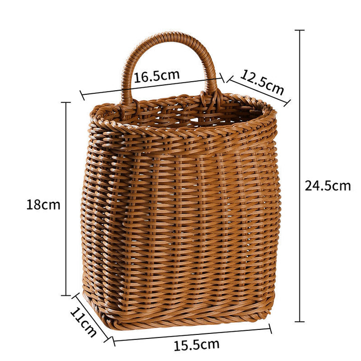 Handcrafted Eco-Friendly Woven Storage Basket Kalsten