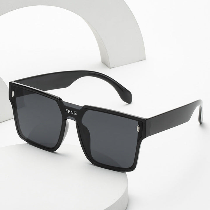 Women's fashionable square sunglasses with durable plastic frame Kalsten